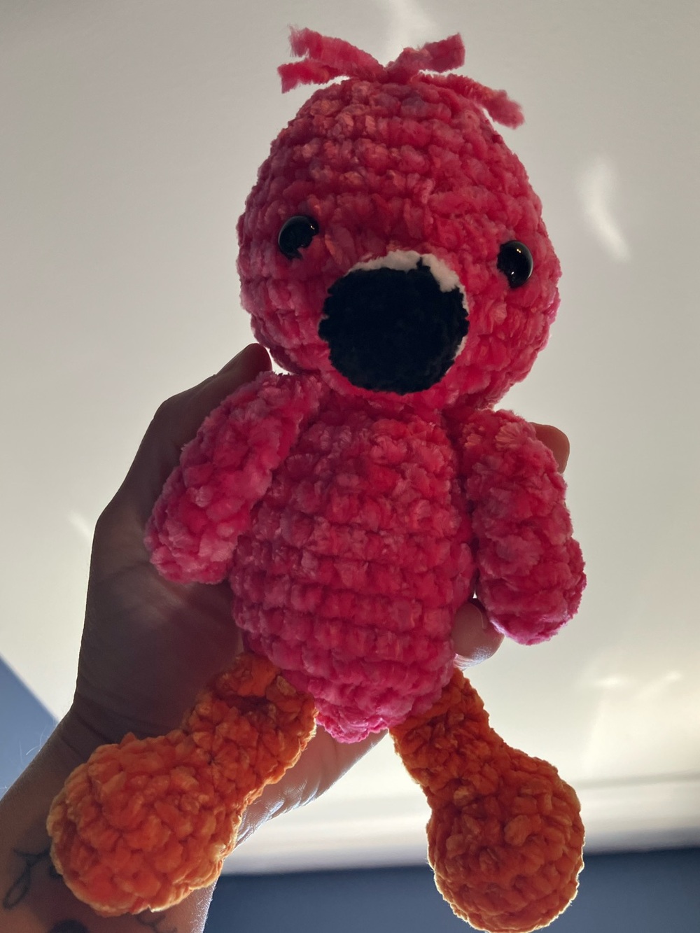 Flamingo Crochet 6-7 inch 🦩 - Picture 2 of 3